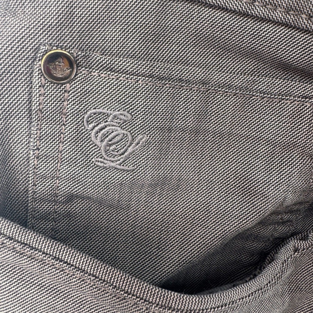 English Laundry Brixton Mens 32x34 Charcoal Grey Textured 5-Pocket Pants 1119710 - Picture 8 of 15